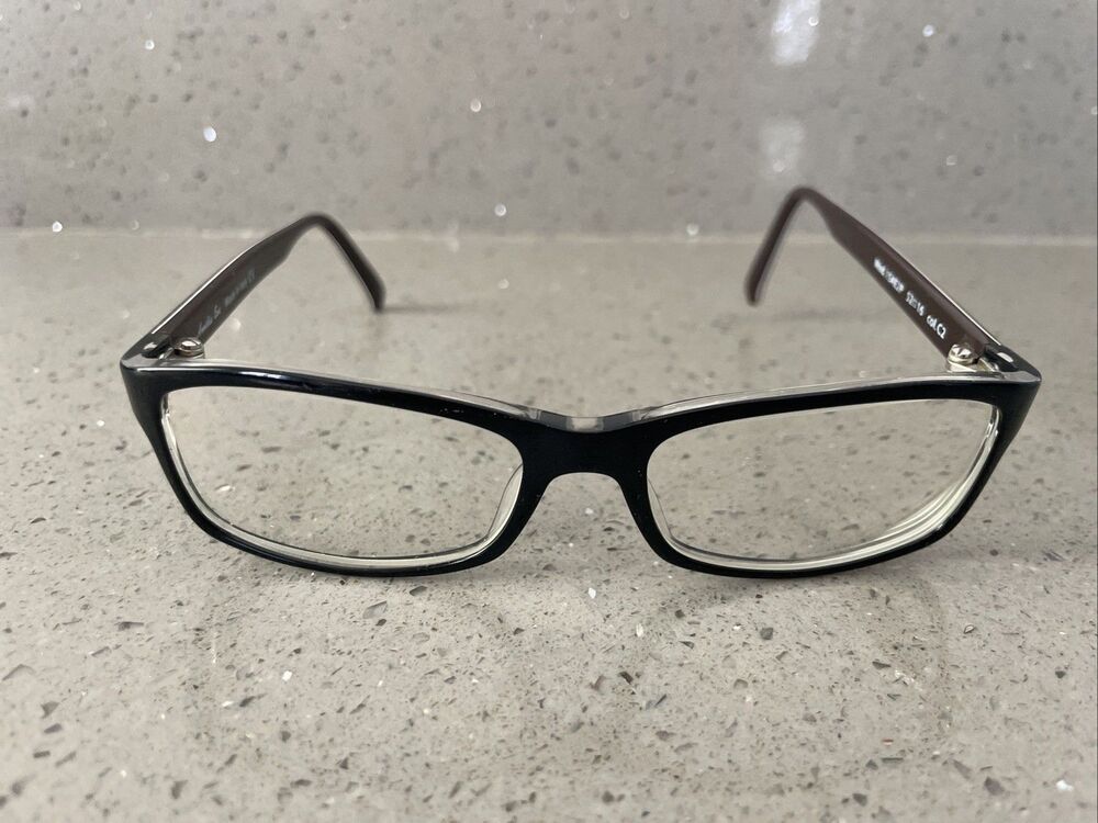 Amelia E Eve Mod. 15AE2P Eyeglasses Frames ONLY 52-16 Col. C2  Black Italy